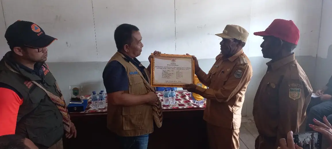 BNPB Berikan Bantuan Penanganan Darurat Bencana di Kabupaten Intan Jaya