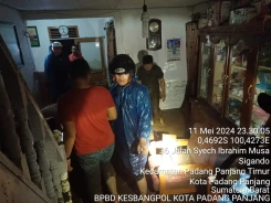 Banjir di Kota Padang panjang, 1 orang berhasil ditemukan, 2 masih Hilang
