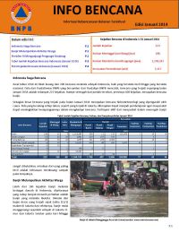 Info Bencana Edisi Januari 2014