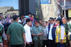 Kepala BNPB Dampingi Wapres Kunjungi Lokasi Bencana Sukabumi