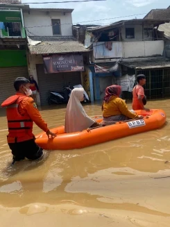 Banjir Masih Genangi Delapan Desa di Kabupaten Bandung