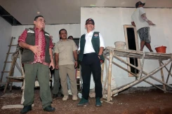 Kepala BNPB Tinjau Progres Pembangunan Rumah Rhodas di Kota Bogor