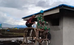 Progres Gudang Logistik BNPB di Agandugume Capai 56 Persen