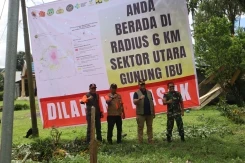 [UPDATE] -BNPB Tinjau Langsung Pemasangan Rambu dan Proses Evakuasi Warga ke Pengungsian