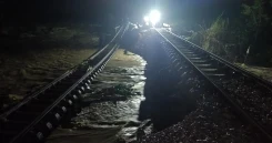 [UPDATE] Banjir Grobogan: Jalur Rel Gubug-Karangjati Kembali Amblas