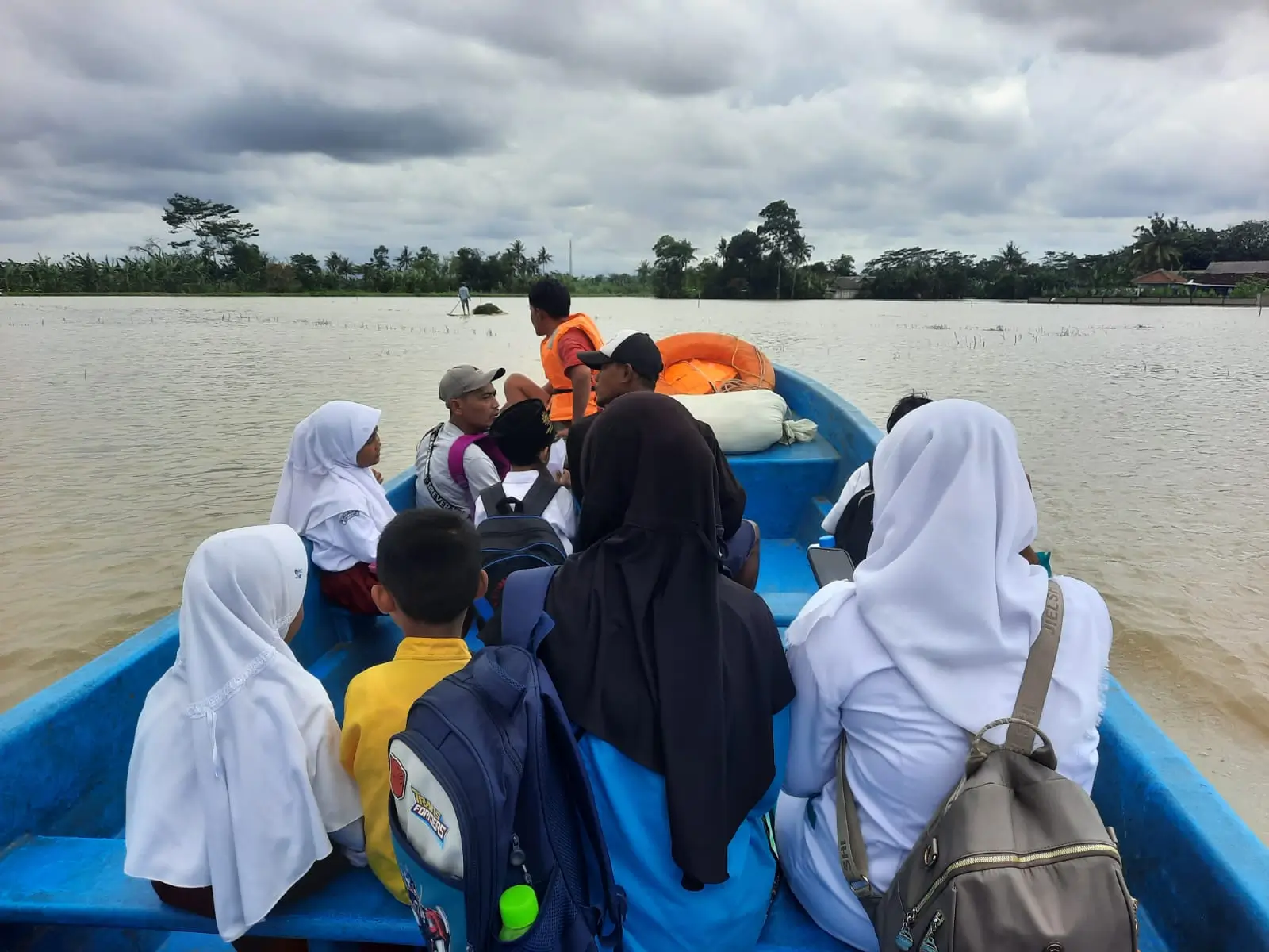 Sebanyak 1717 Rumah Terdampak Banjir di Kabupaten Cilacap