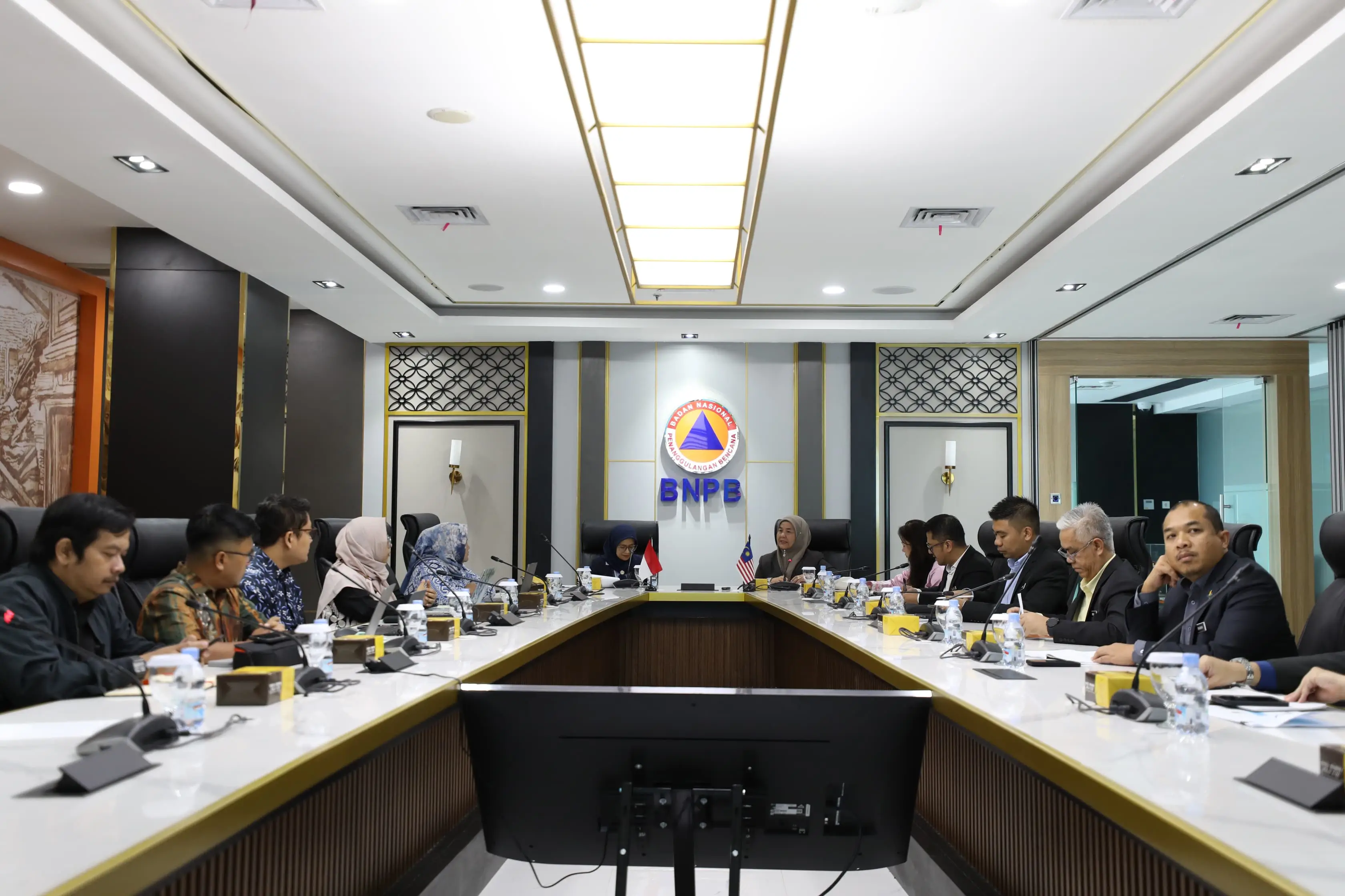 BNPB Menerima Kunjungan PLANMalaysia Pulau Pinang