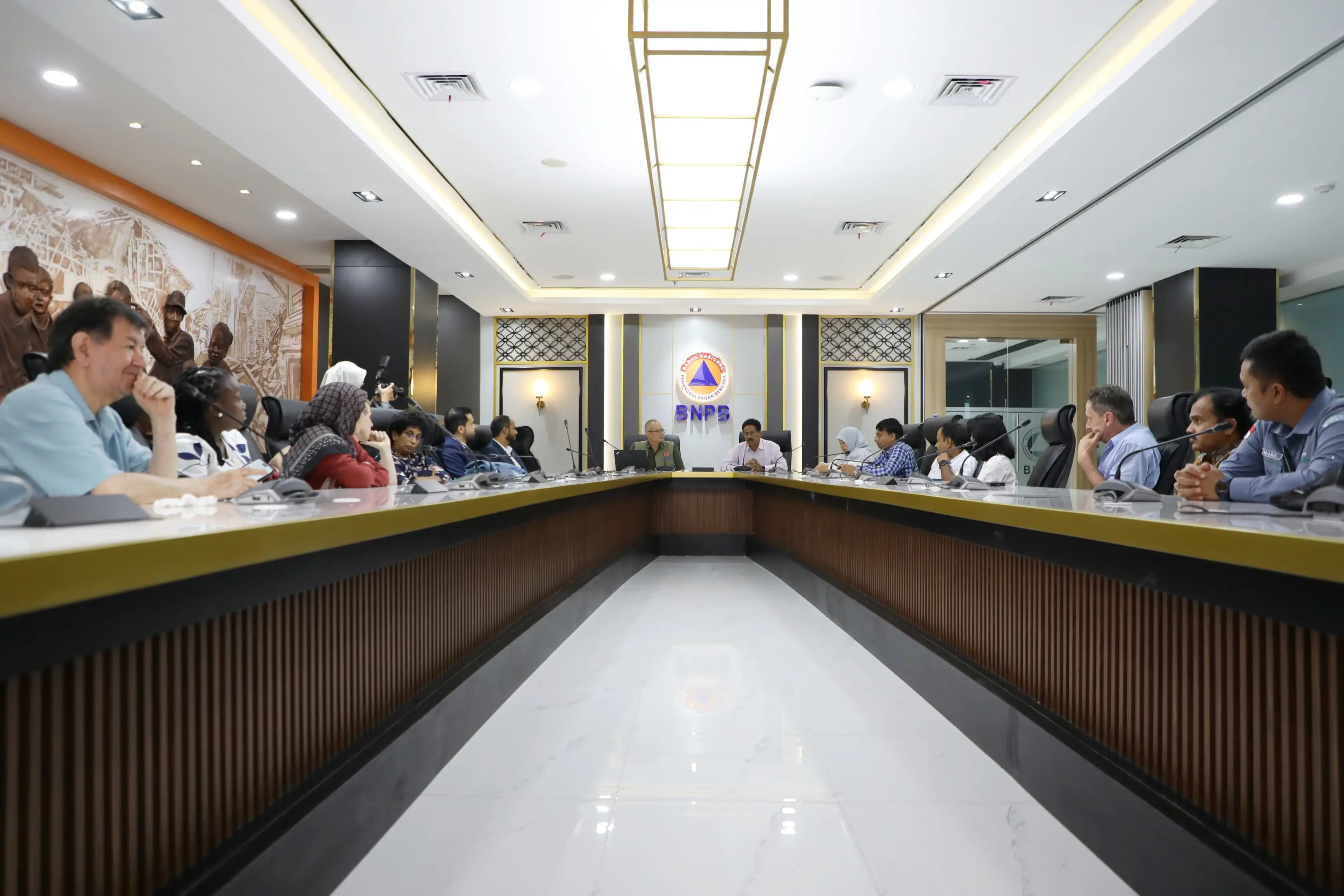 BNPB Menerima Delegasi ICG-IOT UNESC