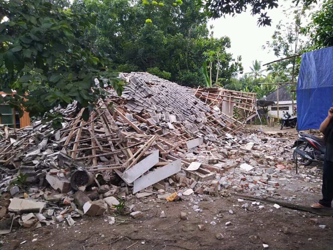 Gempa M 5,4 Guncang Lombok Timur, 2 Orang Meninggal Dunia dan Ratusan Rumah Rusak