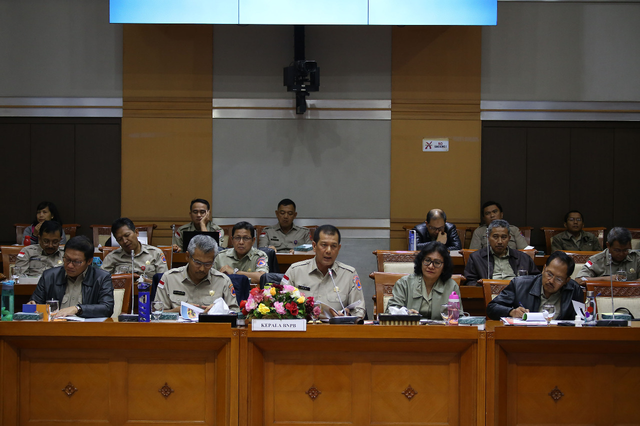 Komisi VIII DPR RI Restui Penambahan Pagu Indikatif BNPB Tahun 2020