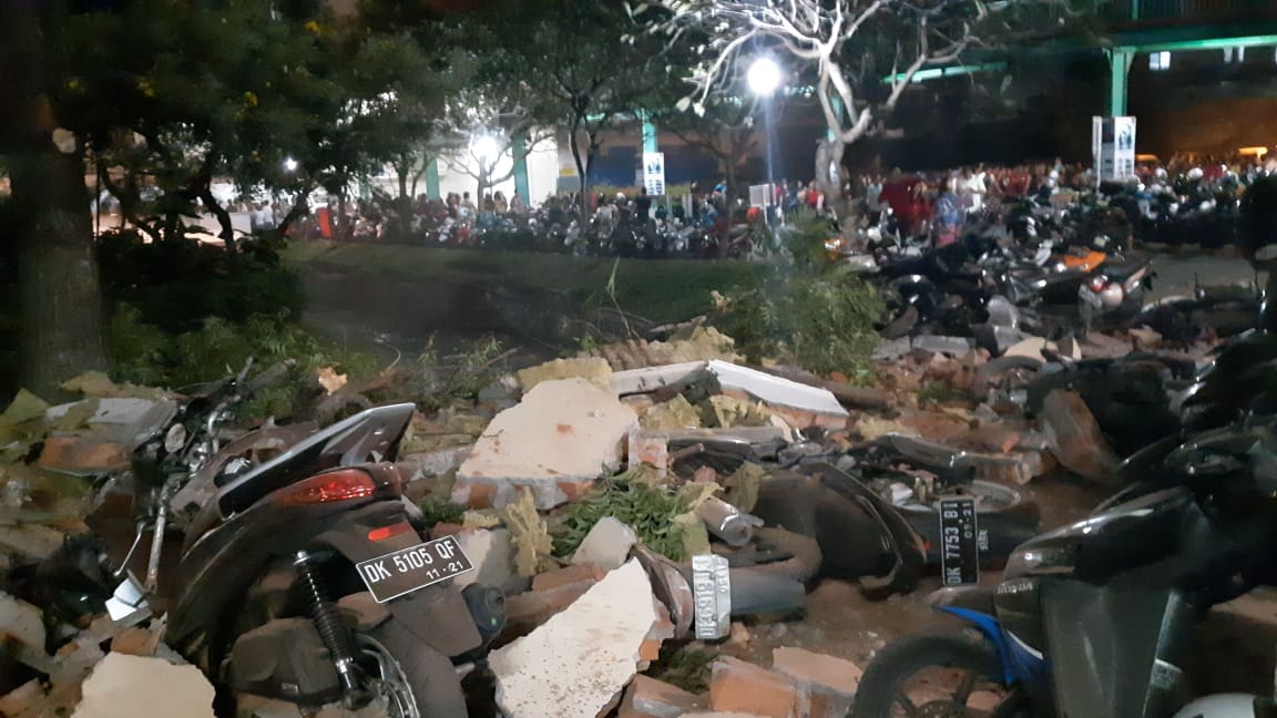 7 Richter Scale Earthquake Rocked Northern Lombok, Intial Tsunami Alert Activated