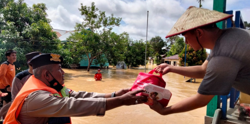 Banjir Lebih dari Satu Meter Kepung Belasan Desa di Kabupaten Malinau, Kalimantan Utara