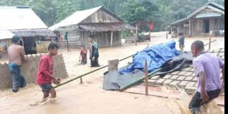 Berulang Banjir Landa Kabupaten Pulau Taliabu, Lebih dari Seribu Warga Terdampak