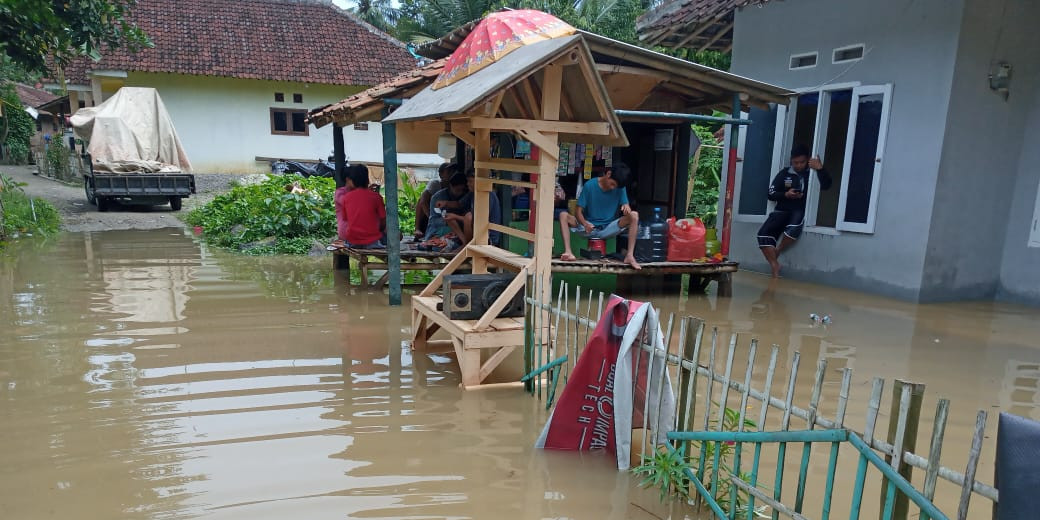 Banjir Melanda Tiga Wilayah di Provinsi Banten Berangsur Surut