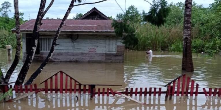 Banjir Buton Utara Berangsur Surut