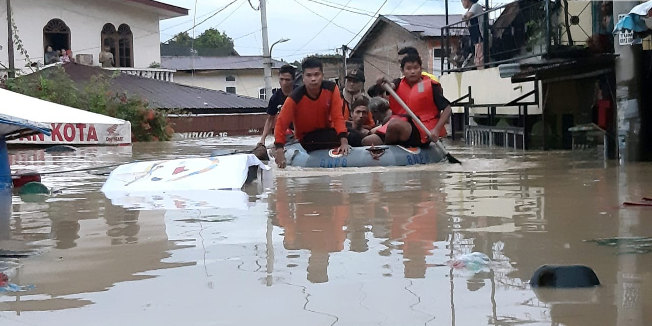 5.965 Jiwa Terdampak Banjir Kota Medan