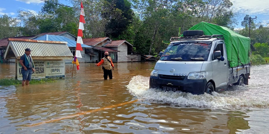 Banjir Kabupaten Sintang, BPBD: Tidak Ada Warga Mengungsi