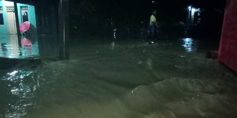 Hujan Intensitas Tinggi dan Limpasan Air Sebabkan Banjir di Kabupaten Majalengka
