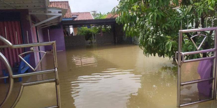 Empat Sungai Meluap Sebabkan Banjir di Kabupaten Indramayu