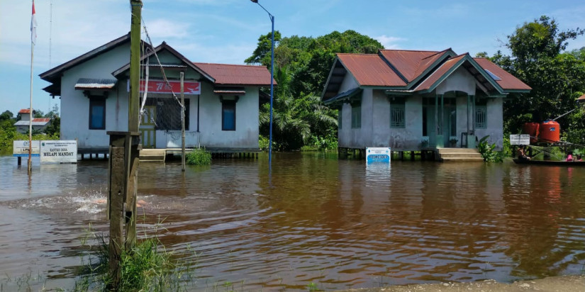 Banjir Kapuas Hulu, Sebanyak 15.382 jiwa terdampak