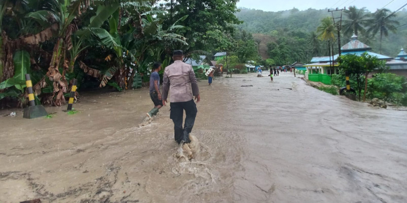 Banjir Rendam 40 rumah di Kabupaten Gorontalo