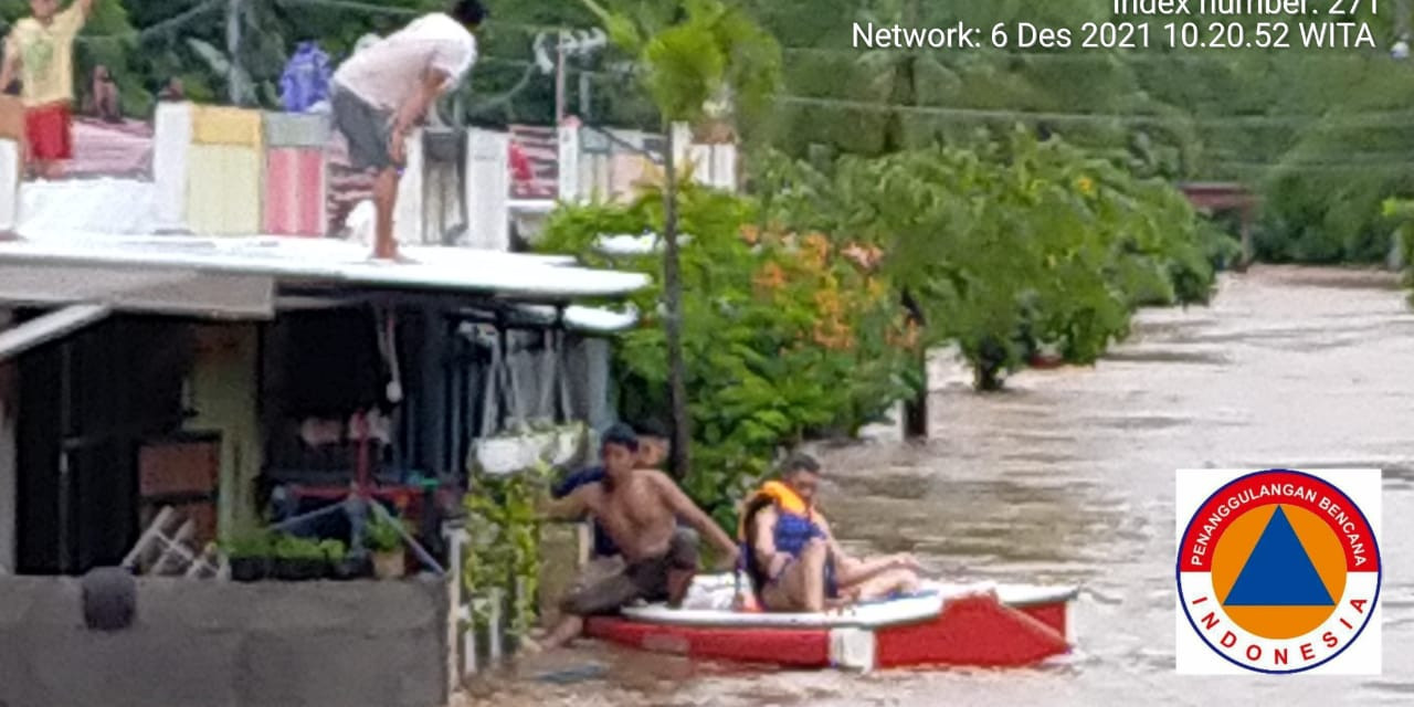 Cuaca Ekstrem Sebabkan Banjir yang Berdampak pada 404 KK Warga Lombok Barat