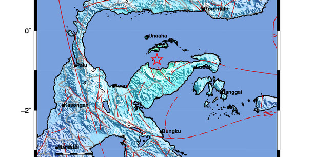 Guncangan Kuat Gempa M5,9 Dirasakan Masyarakat Tojouna-Una Sulawesi Tengah