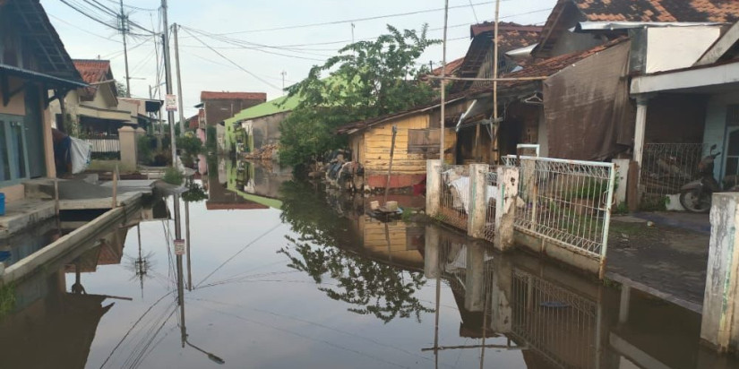 Banjir yang Rendam 100 Rumah Warga Pekalongan Berangsur Surut