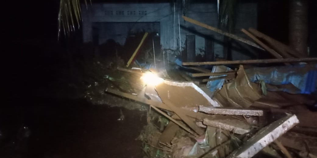 Hujan Intensitas Tinggi Picu Banjir Beberapa Wilayah Konawe Utara