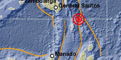 Warga Kepulauan Talaud Rasakan Guncangan Kuat Gempa M7,0