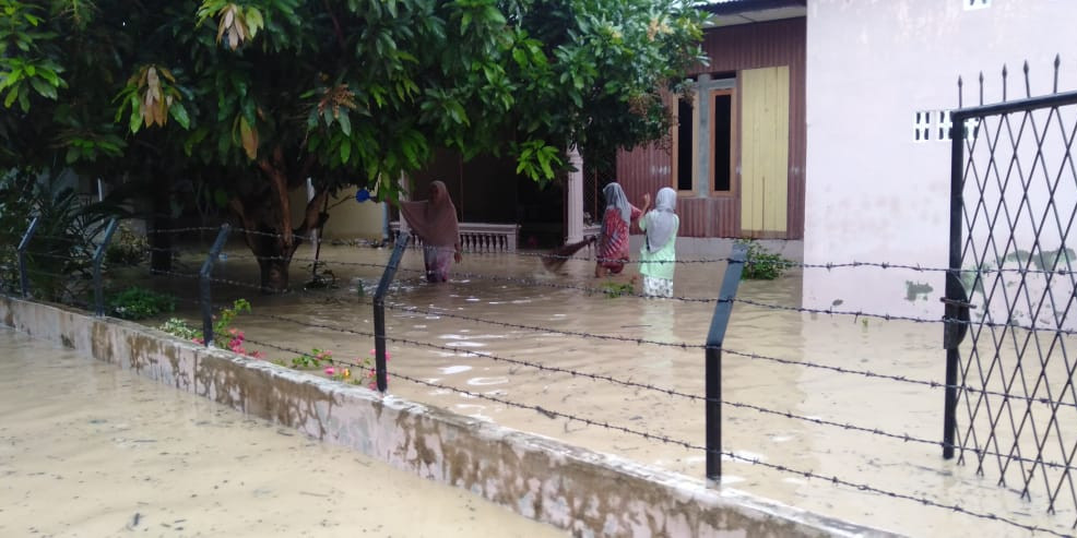 Hujan Lebat Sebabkan Banjir di Kabupaten Pidie