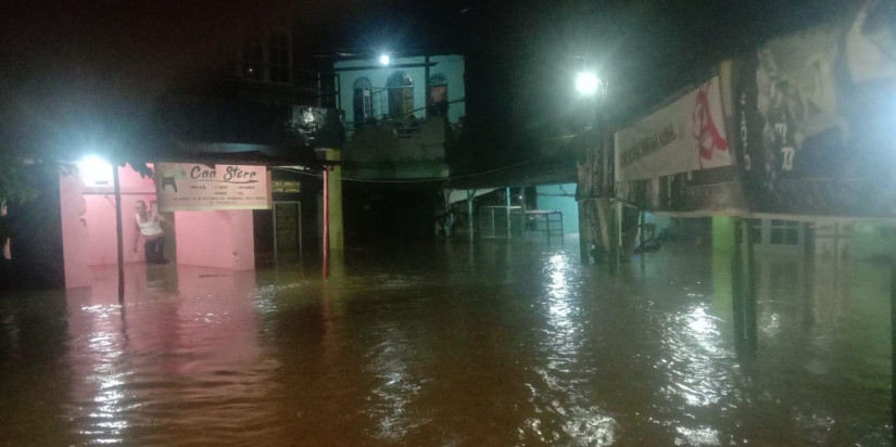 Sebanyak 394 Warga Kota Medan Bertahan di Rumah Saat Banjir
