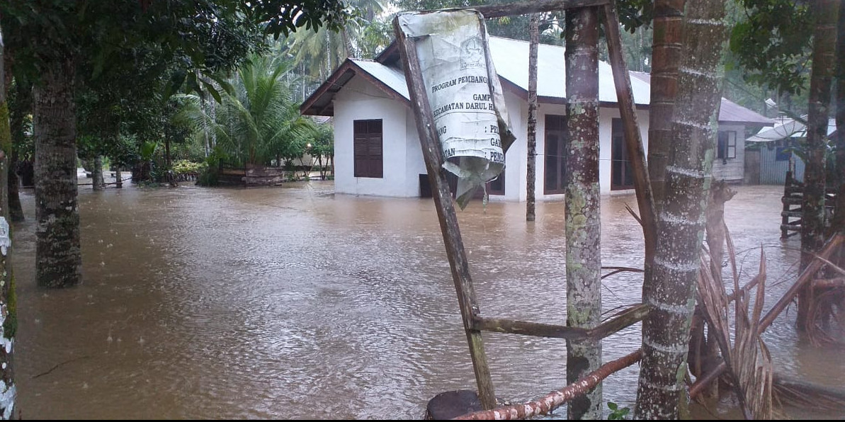 Sebanyak 20 Desa Terendam Banjir di Kabupaten Aceh Jaya