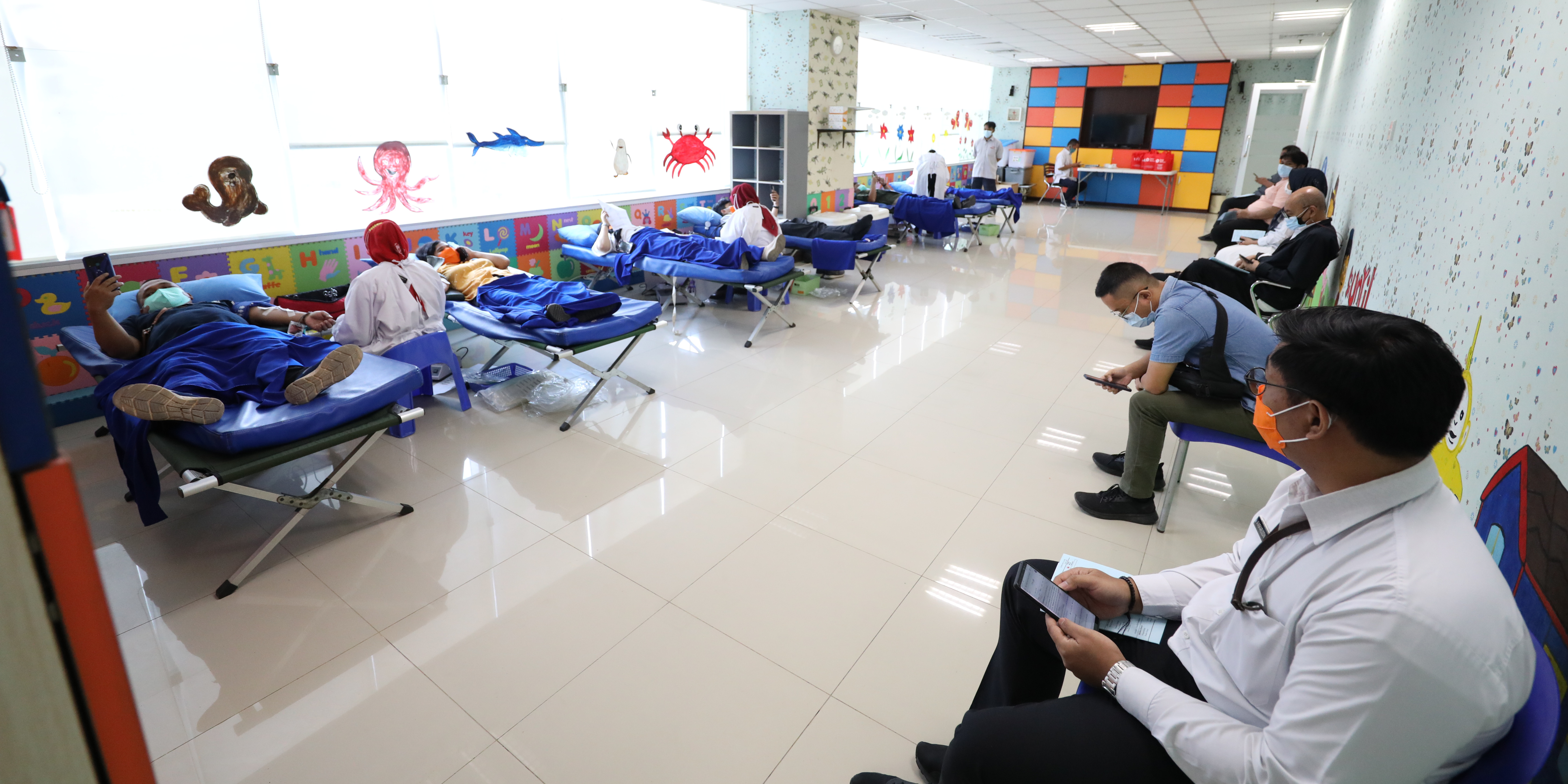 Peringati HUT RI, BNPB Gelar Giat Donor Darah Aman Saat Pandemi