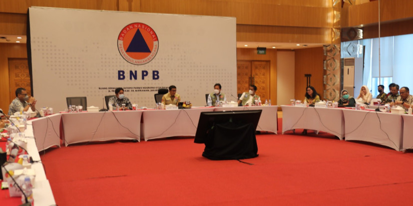 Kepala BNPB Pimpin Rapat Koordinasi Satgas Covid-19 dan PMK