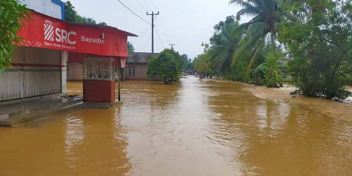 Lima Desa Warga Tanggamus Terdampak Banjir, Dua Rumah Rusak Berat