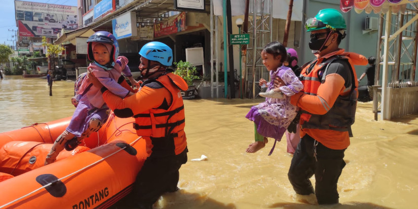 Delapan Kelurahan di Kota Bontang Terendam Banjir