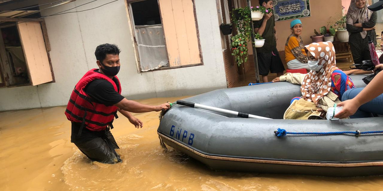 BPBD Hulu Sungai Selatan Lakukan Penanganan Darurat Banjir