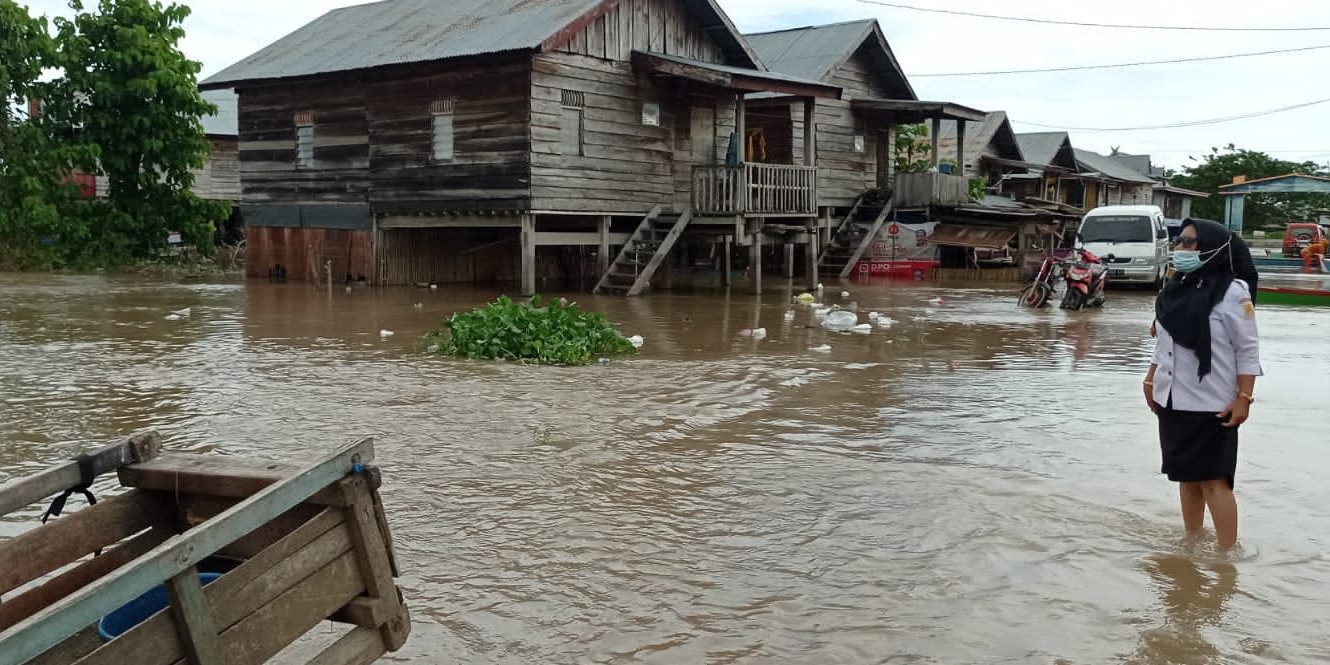 Banjir di Kabupaten Sidenreng Rappang, Sebanyak 117 Rumah Masih Terendam
