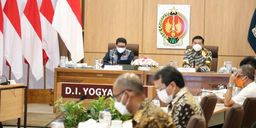 Kepala BNPB Menghadiri Rakor Penanganan PMK di Yogyakarta dan Jawa Tengah