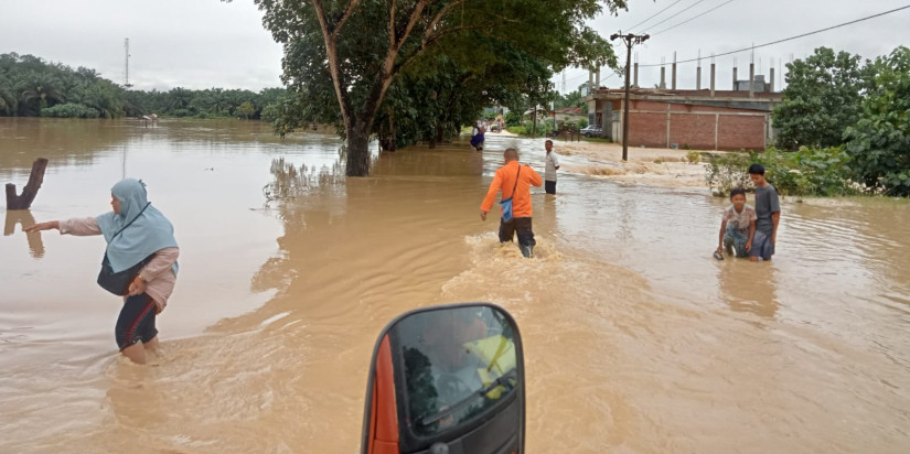 Sebanyak 2.436 Warga Terpaksa Mengungsi Akibat Banjir di Aceh Timur