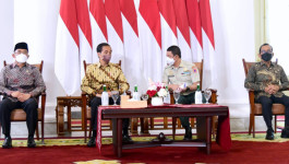 Presiden Joko Widodo Membuka Rakornas PB 2022