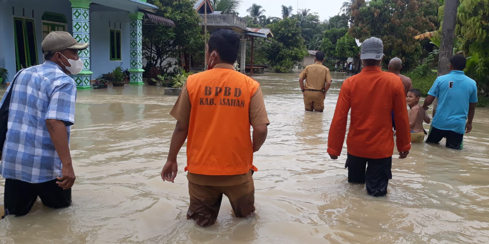 Sebagian Besar Wilayah Terdampak Banjir di Kabupaten Asahan Berangsur Surut