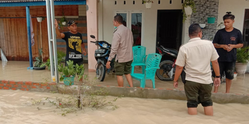 Ratusan Rumah Terendam Banjir di Dua Wilayah Provinsi Riau
