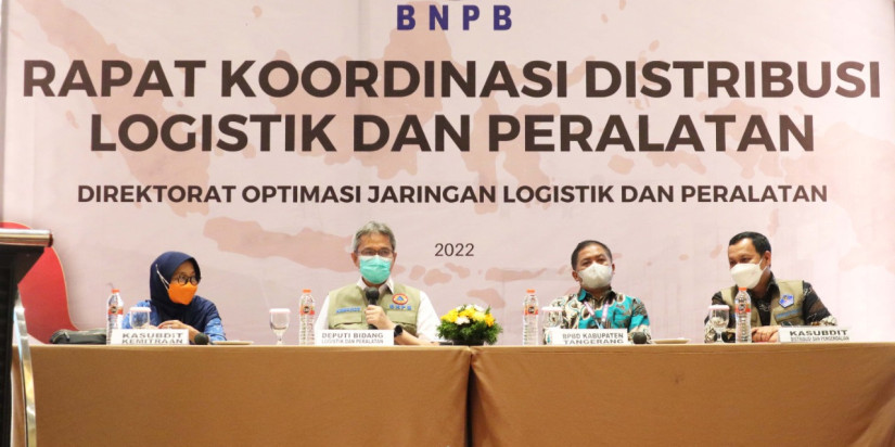 BNPB Kembali Gelar Rakor Distribusi Logistik dan Peralatan dalam Penanggulangan Bencana