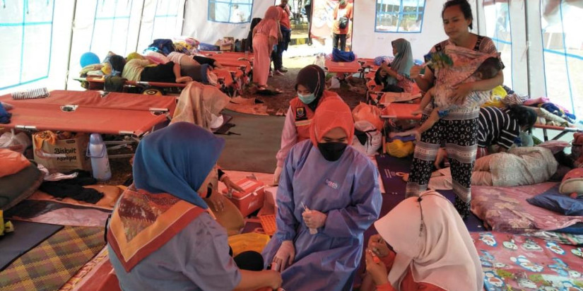 Sebanyak 3.175 Tenaga Kesehatan Tersebar di 194 Titik Pengungsian Gempa Cianjur