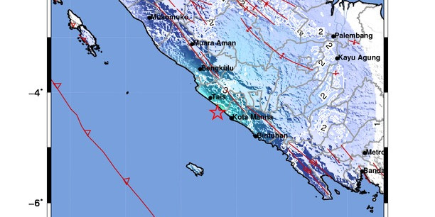 Warga Bengkulu Selatan Rasakan Guncangan Gempa M5,1