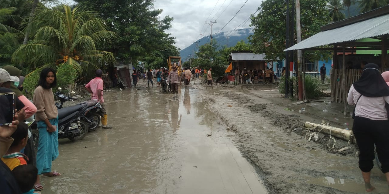 Situasi Kondusif, Warga Beka Kembali Beraktivitas Pascabanjir Bandang Sigi