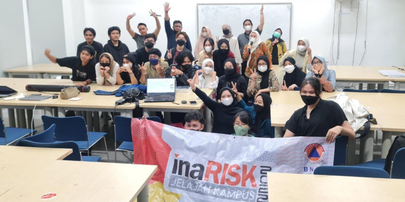 BNPB Sasar Anak Muda dengan Sosialisasi Inarisk di ITB Bandung