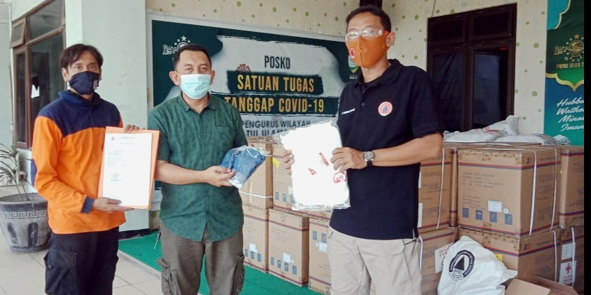 Gugus Tugas Nasional Distribusikan Masker Melalui PWNU untuk Warga Jatim